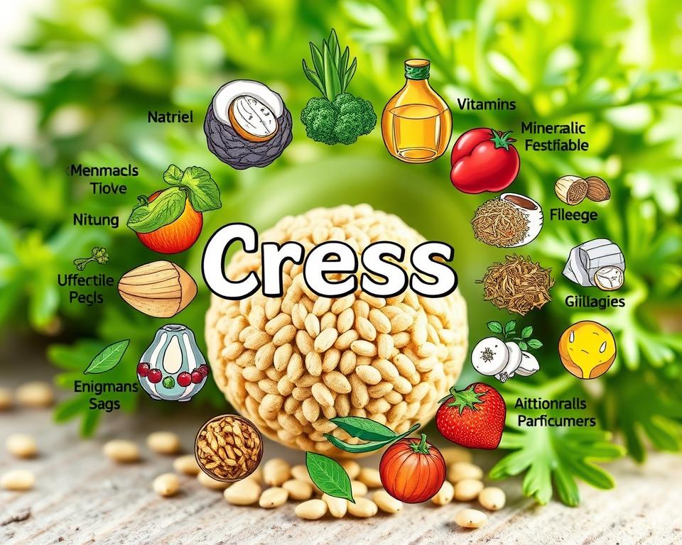 Composition nutritionnelle du cresson