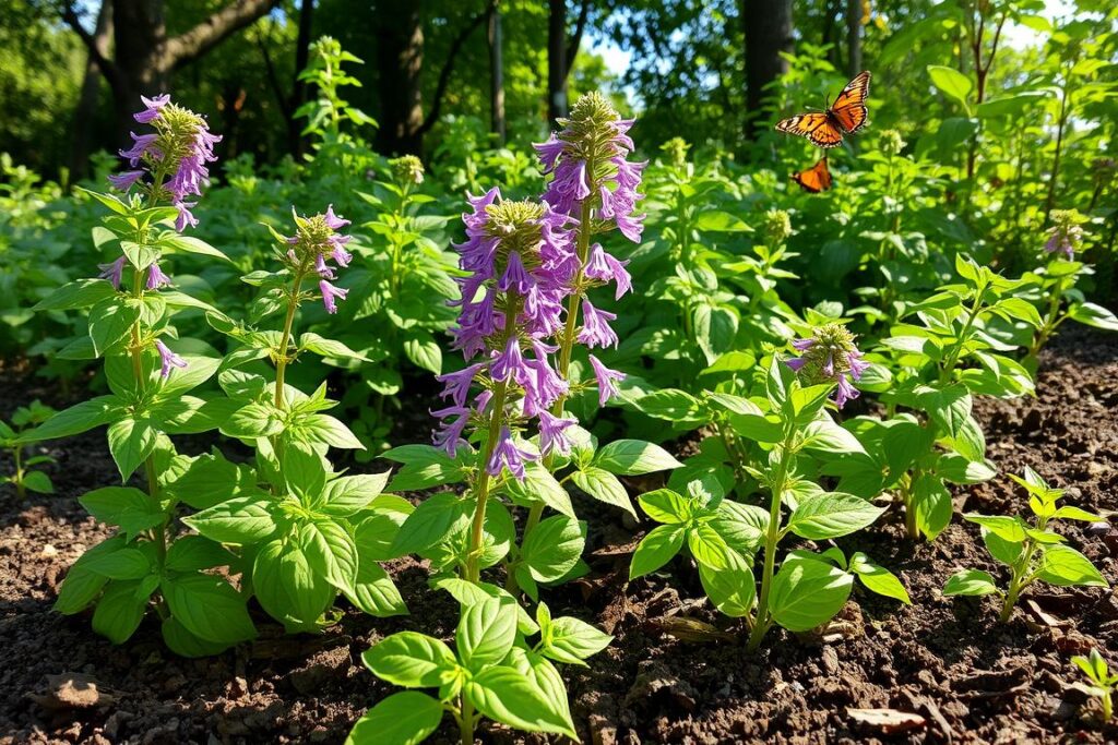 Culture du basilic fleur