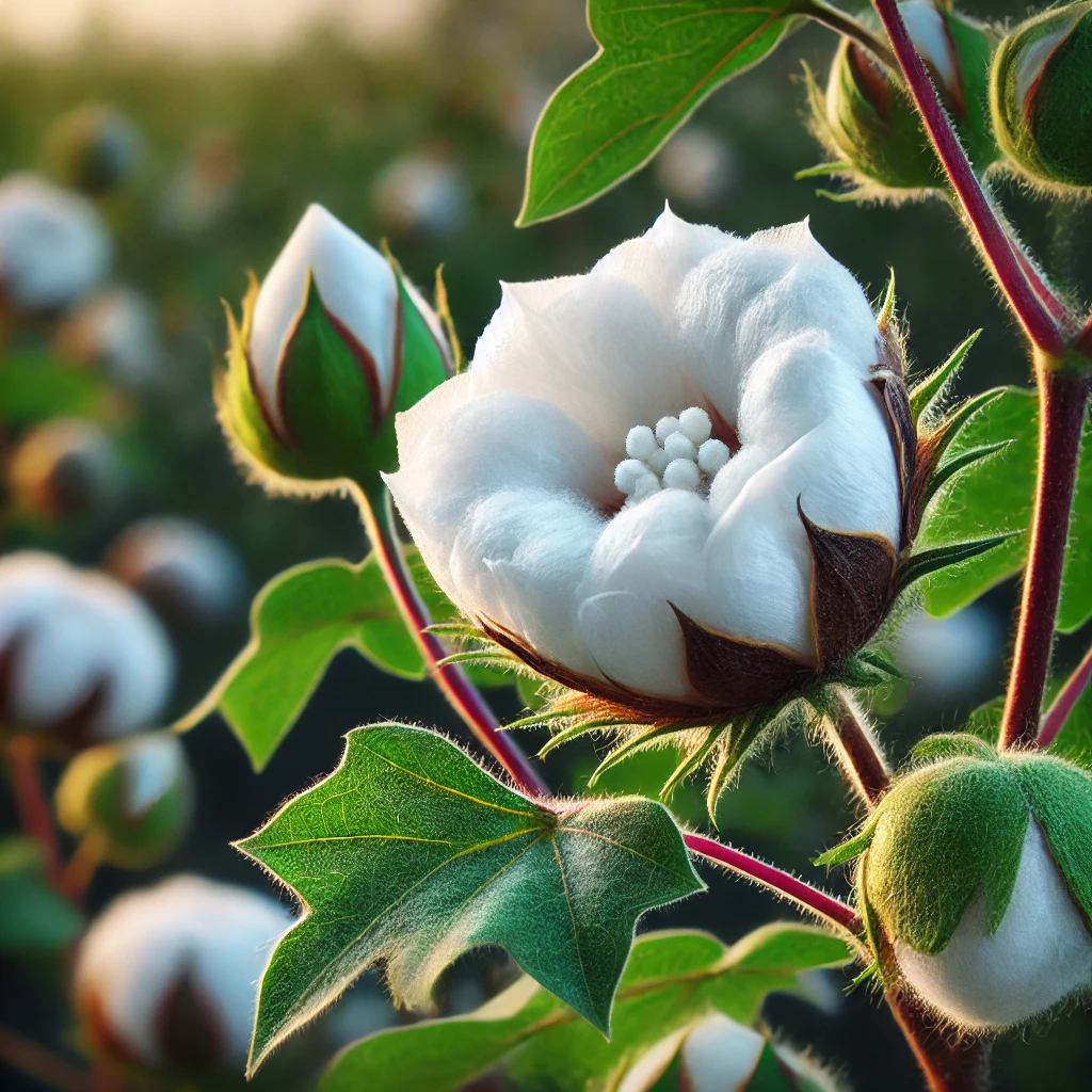 fleurs de coton