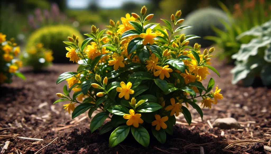 Jasminum fruticans