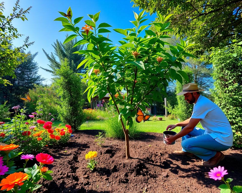 Plantation de l'Arbre à Papillon