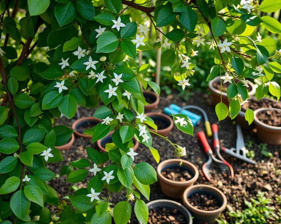 Propagation du Jasmin Étoilé