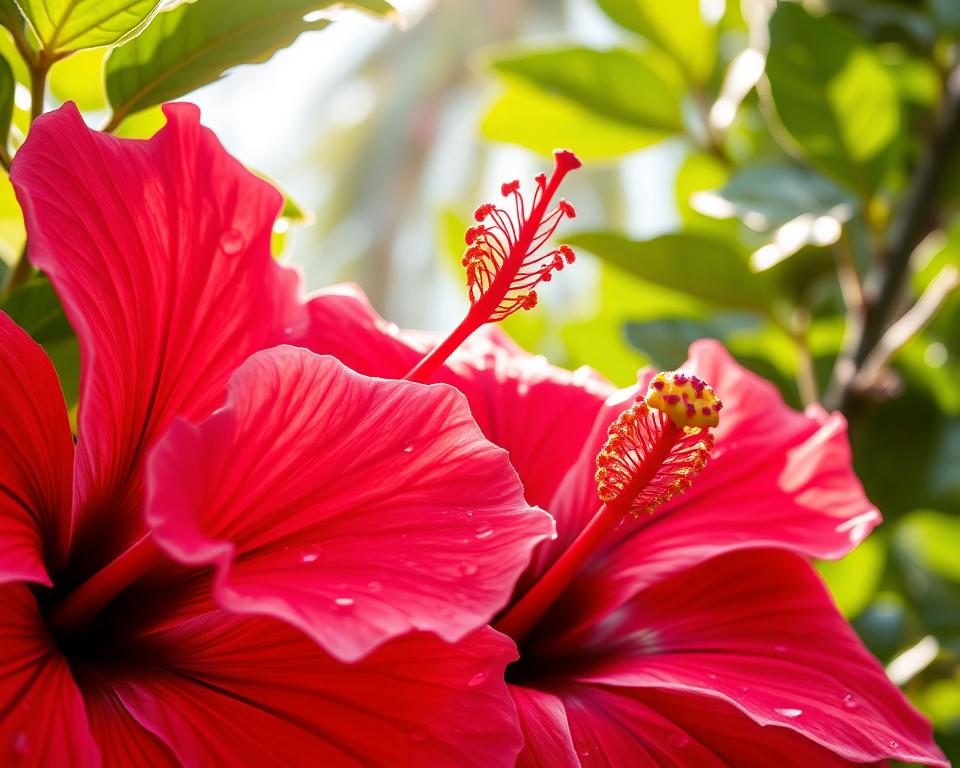 Propriétés antioxydantes de l'hibiscus