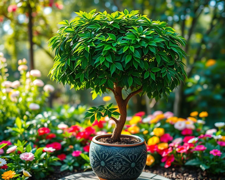 arbre parasol nain