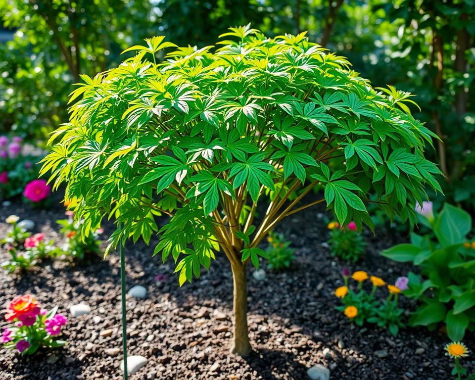 arbre parasol nain