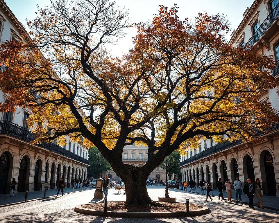 emplacement de l'arbre de l'intendance