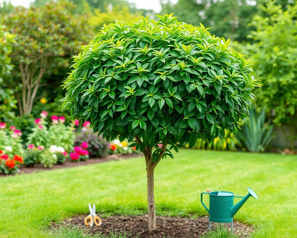 entretien arbre parasol nain