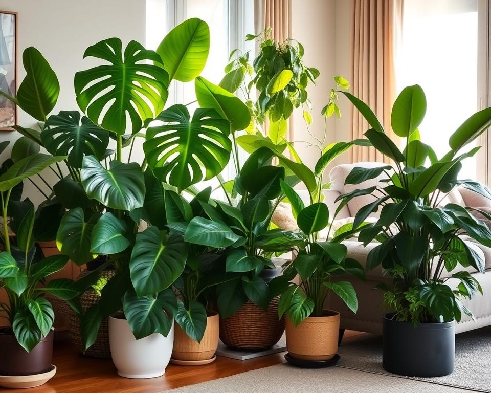 grandes plantes d'intérieur