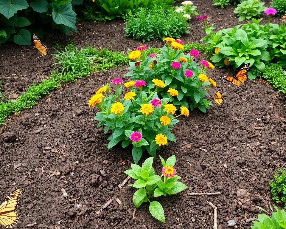 sol bien drainé pour l'arbre à papillon