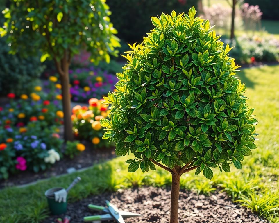 taille arbre en palissade