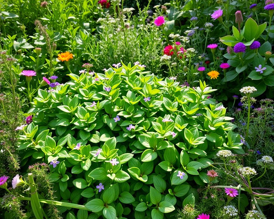 verveine dans un jardin