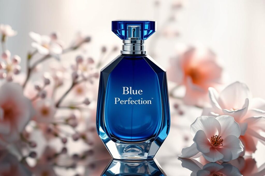 Bouteille de parfum Blue Perfection