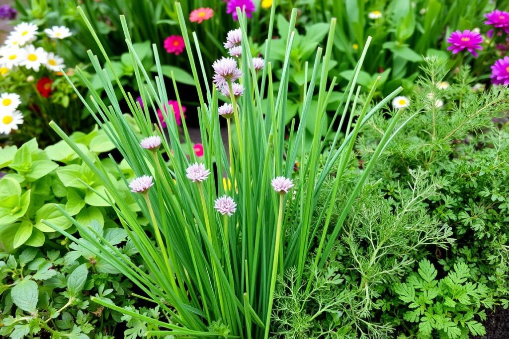 Différences ciboulette autres herbes