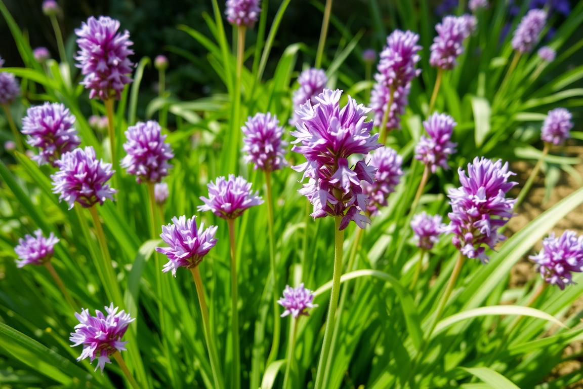 fleur de ciboulette