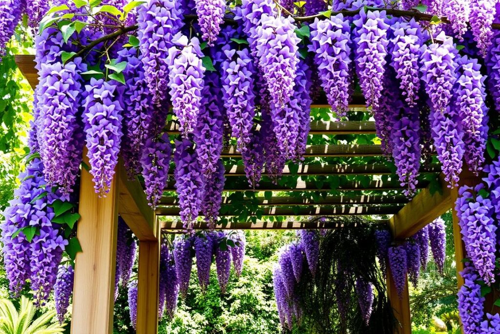 glycine pergola