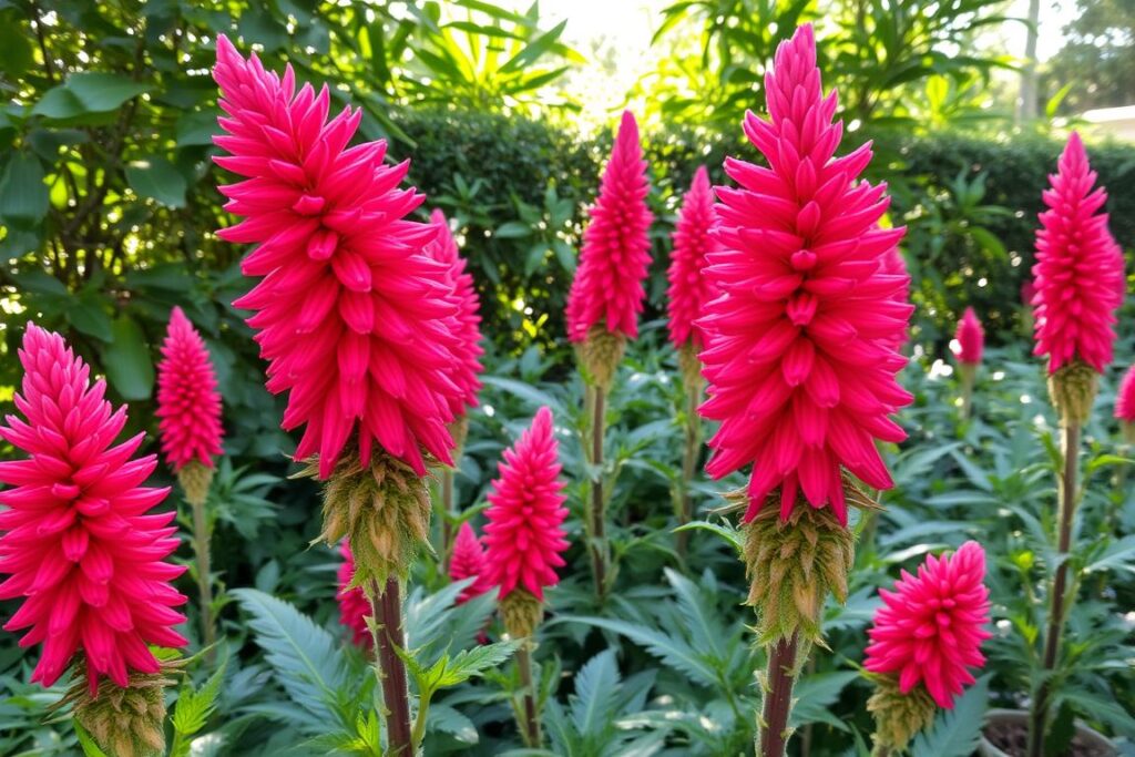 inflorescence celosie