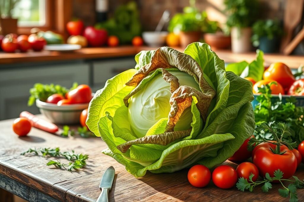 laitue pommée dans la cuisine française