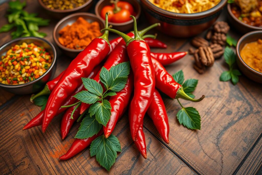 piment rouge cuisine mexicaine et indienne